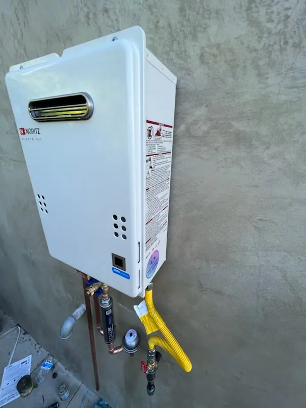Tankless water heater installation for Lockhart homes